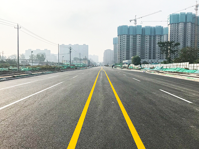 濟(jì)南市穎秀路（花園東路至中林路） 道路建設(shè)工程施工